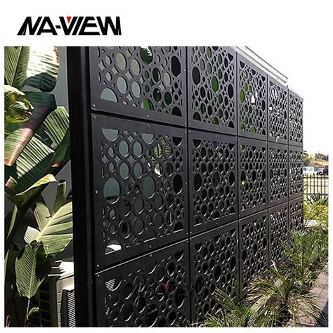 decorative perforated metal screen